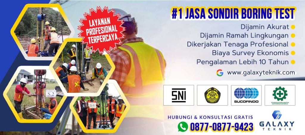 baner sondir boring test