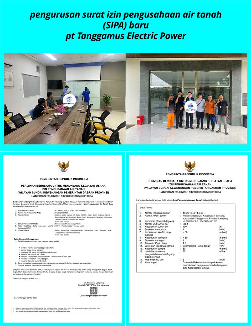 Pengurusan SIPA Air Tanah