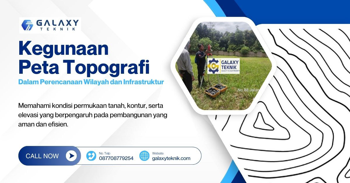 kegunaan peta topografi