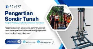 baner sondir tanah