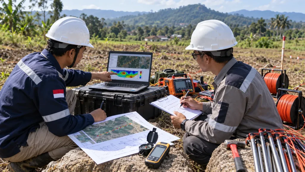Konsultasi & Perencanaan Survey Geolistrik