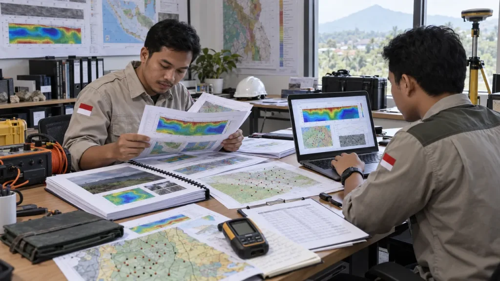 Pembuatan Laporan Teknis Geolistrik